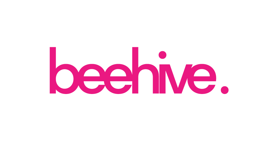 Beehive Logo BeehivePink